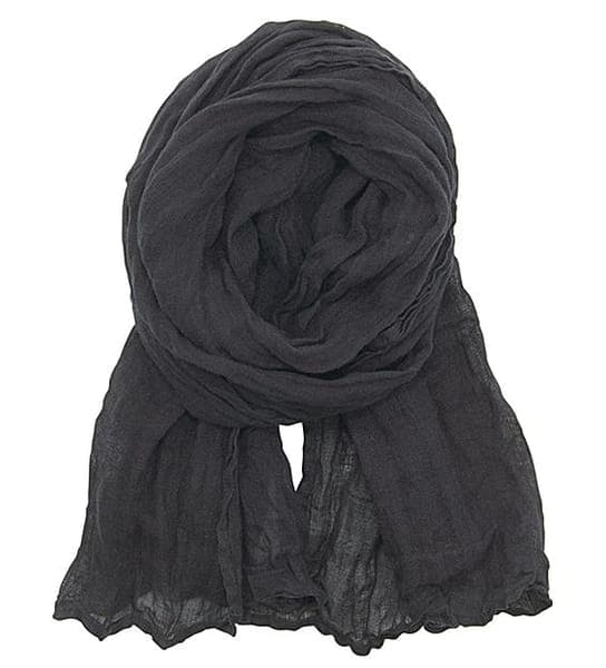 LINEN SCARVES 2 SIZES AND SEVERAL COLORS