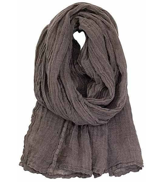 LINEN SCARVES 2 SIZES AND SEVERAL COLORS