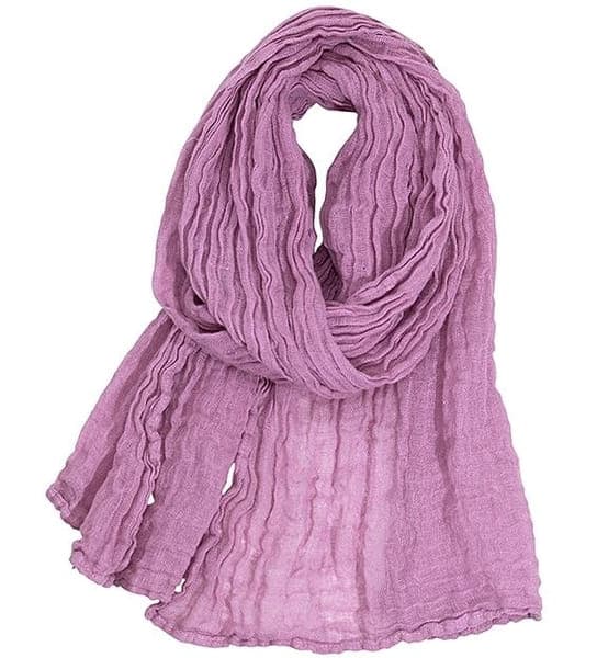 LINEN SCARVES 2 SIZES AND SEVERAL COLORS