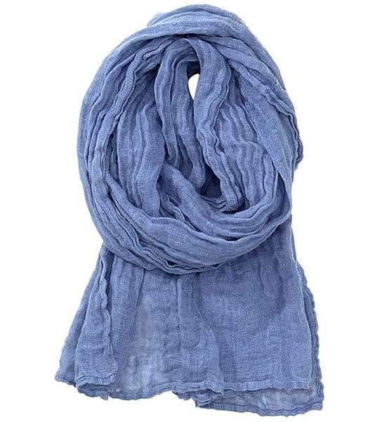 LINEN SCARVES 2 SIZES AND SEVERAL COLORS