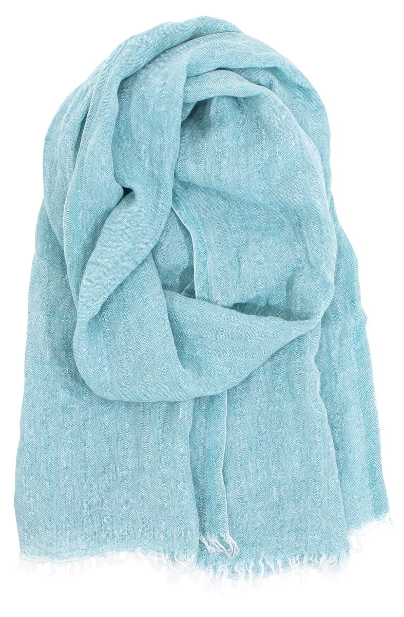 LUXURIOUS LINEN SCARF 2 SIZES AND SEVERAL COLOR.
