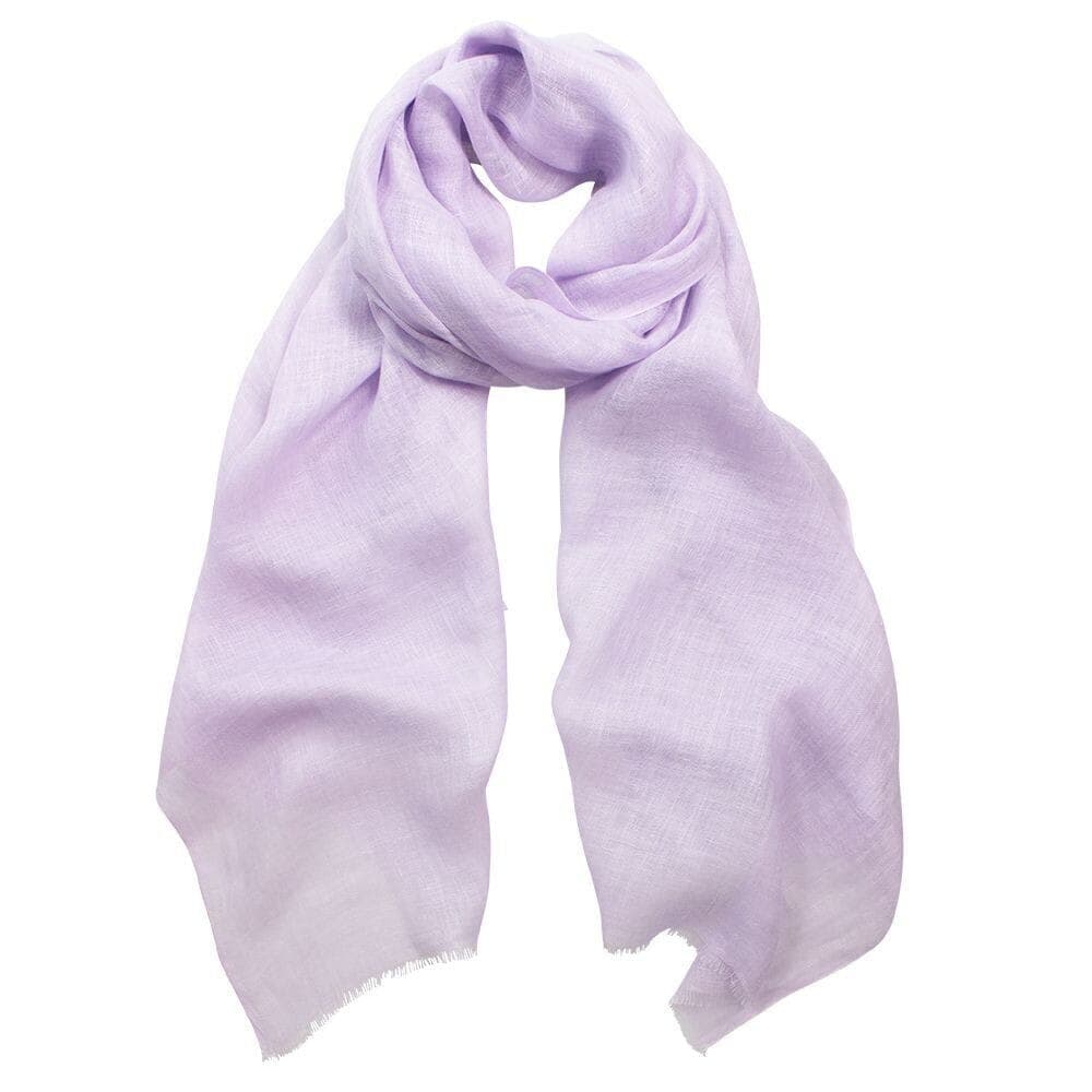 Classic Linen and Viscose Scarf