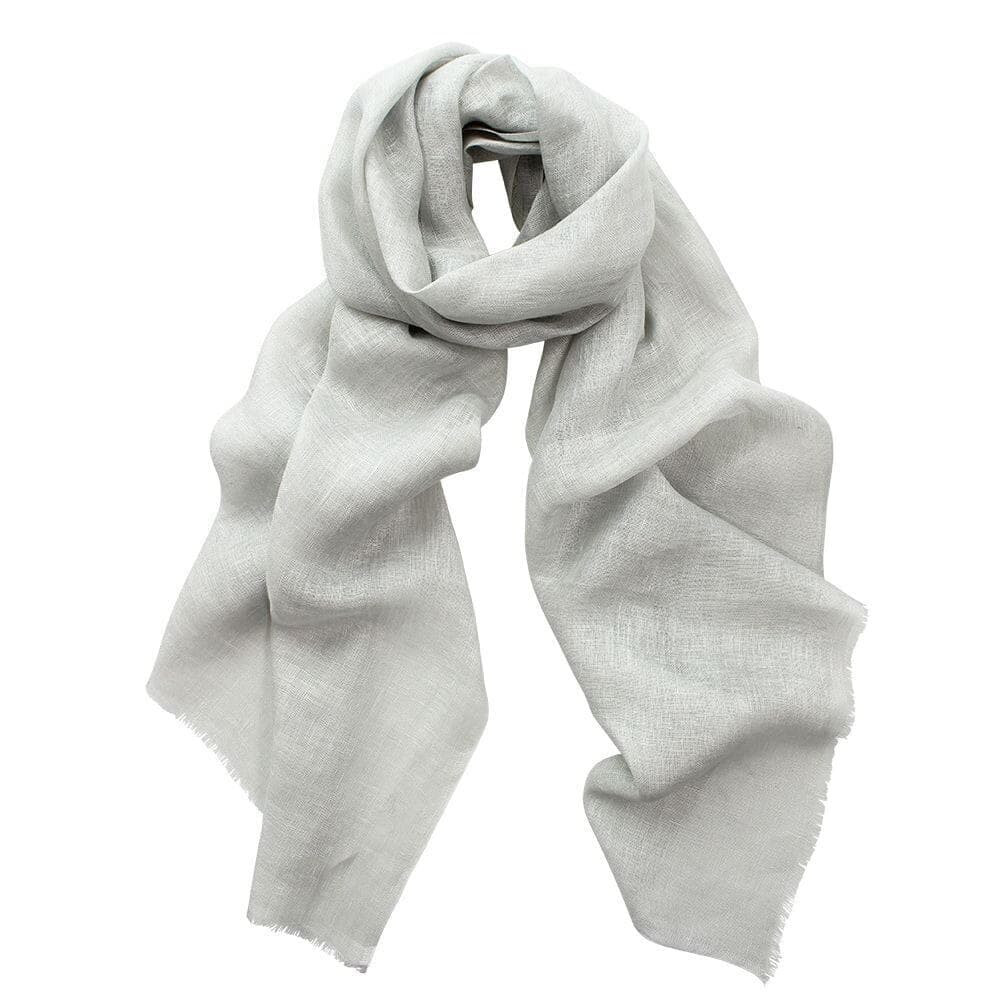 Classic Linen and Viscose Scarf
