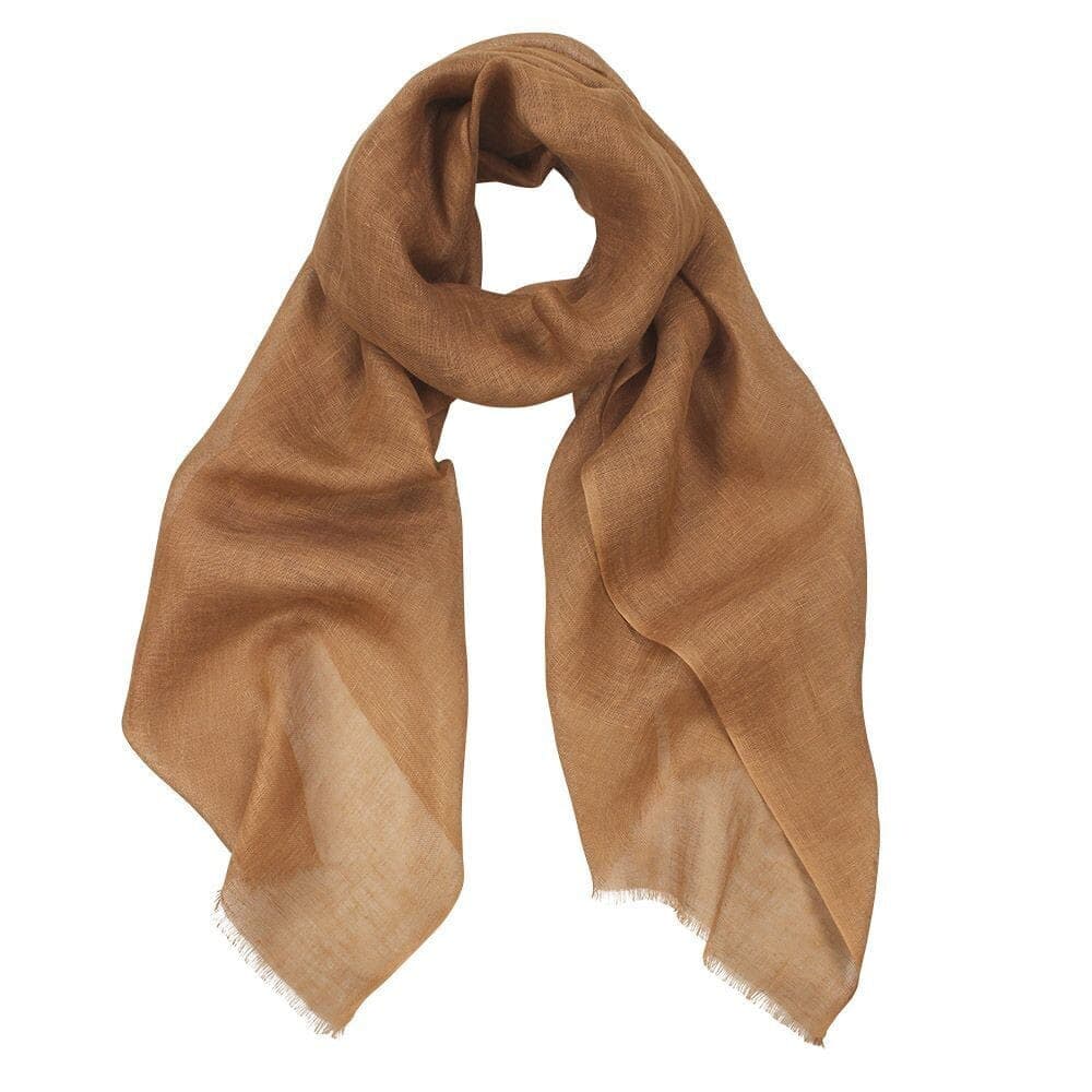 Classic Linen and Viscose Scarf