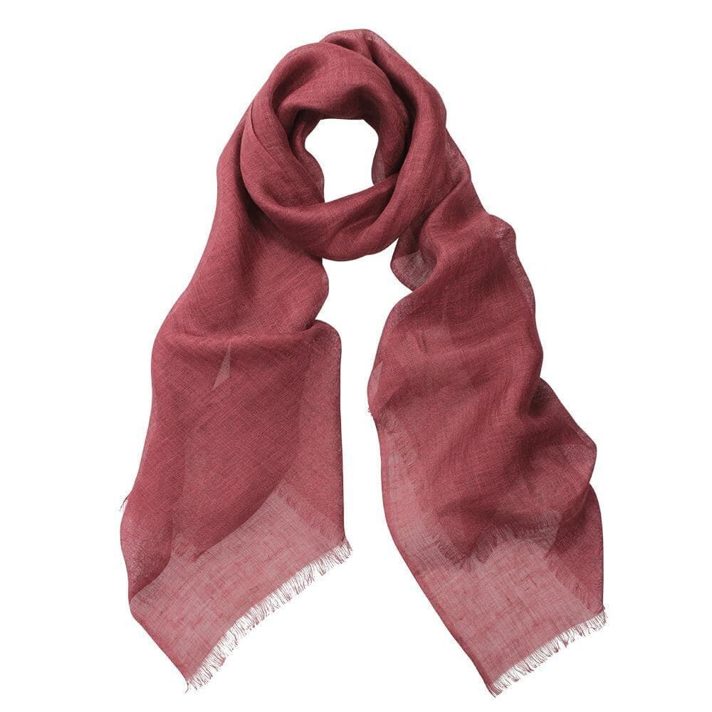 Classic Linen and Viscose Scarf