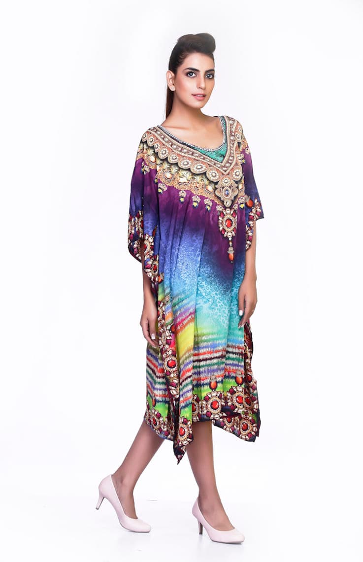 DIGITAL PRINTED CAFTAN