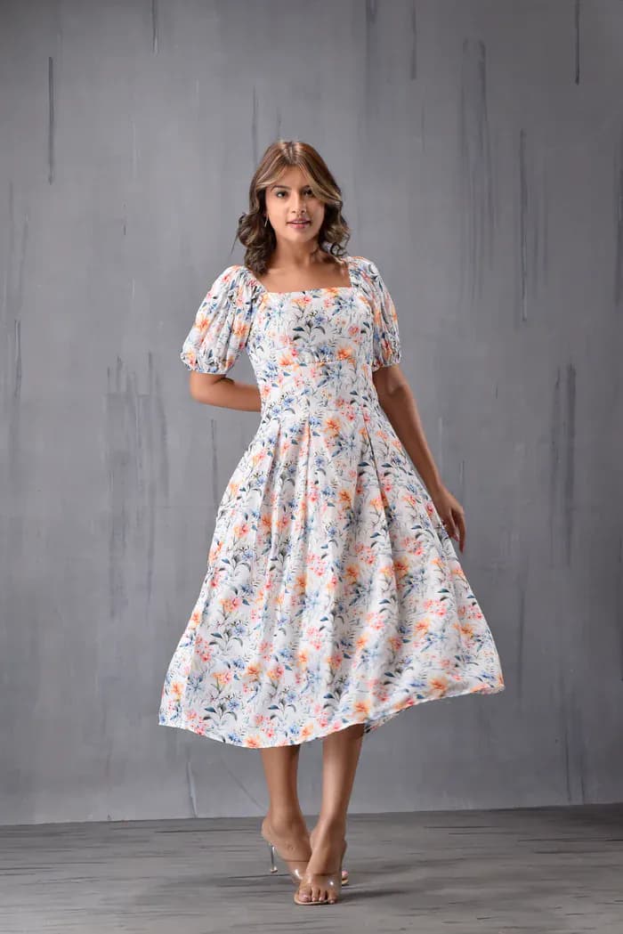 Box Pleat Dress