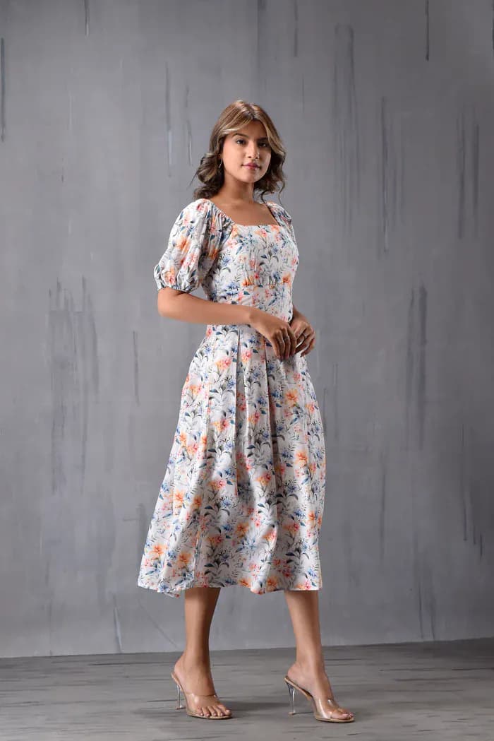 Box Pleat Dress