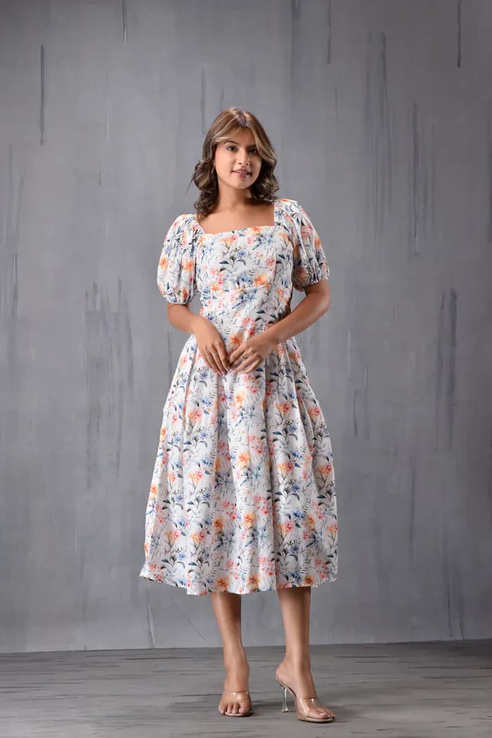 Box Pleat Dress