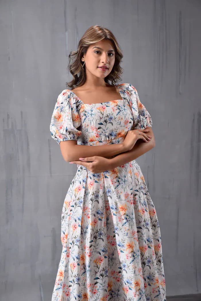 Box Pleat Dress