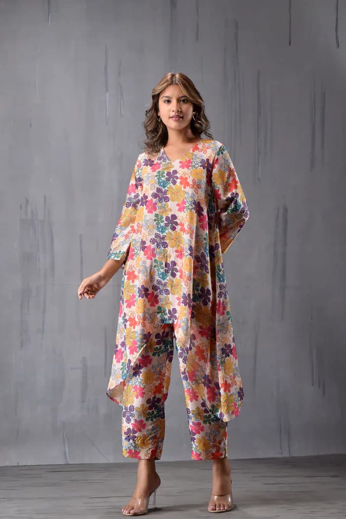 High & Low Co-ord Set