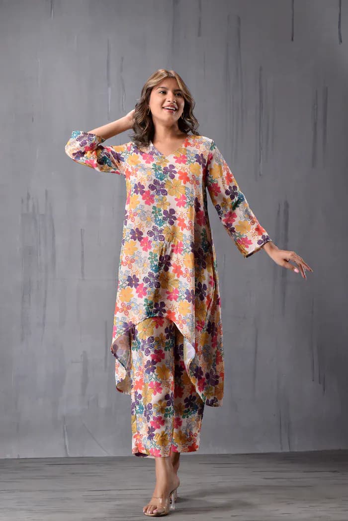 High & Low Co-ord Set