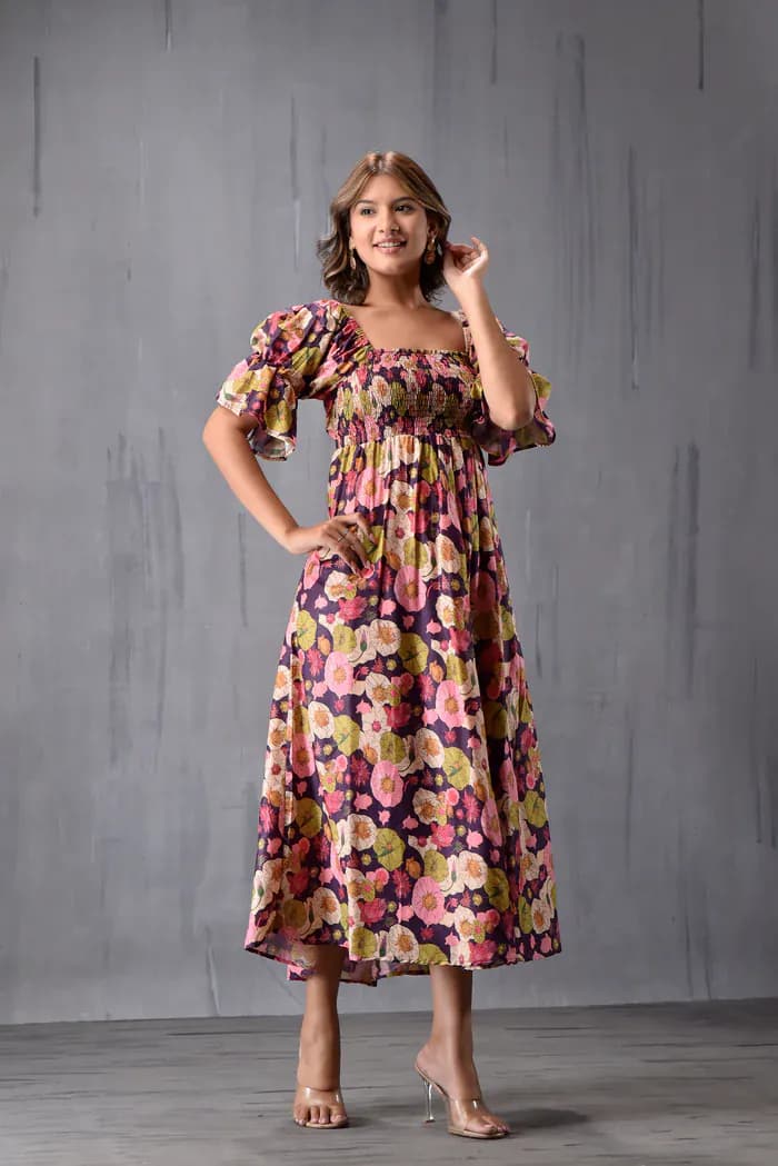 Smocking Dress