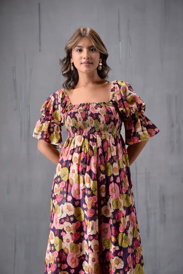 Smocking Dress