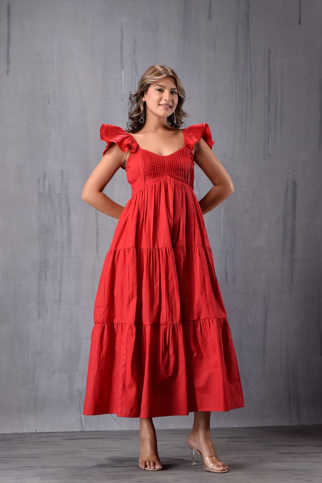 Boho Sleeveless Spaghetti Strap Dress