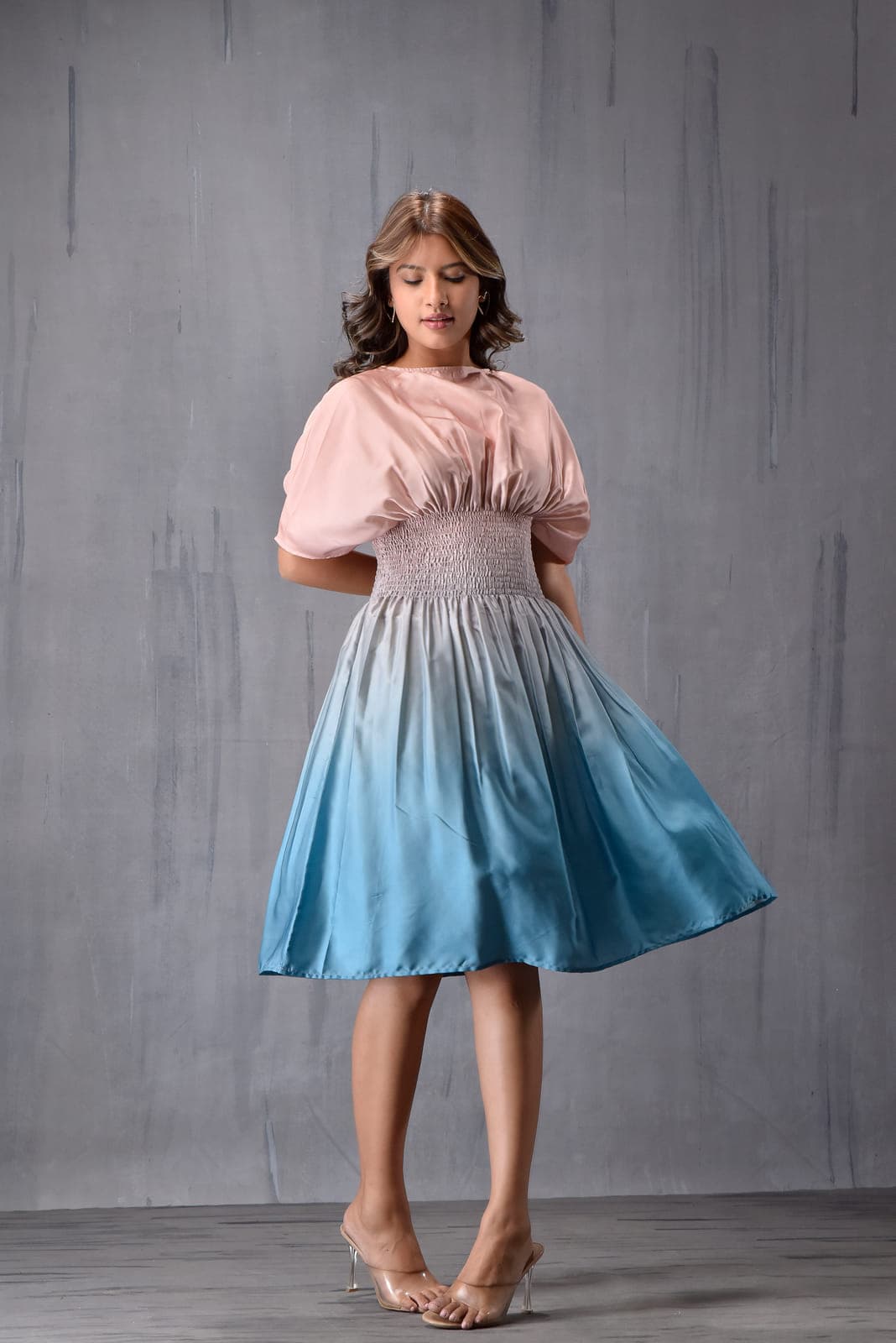 Ombre short dress