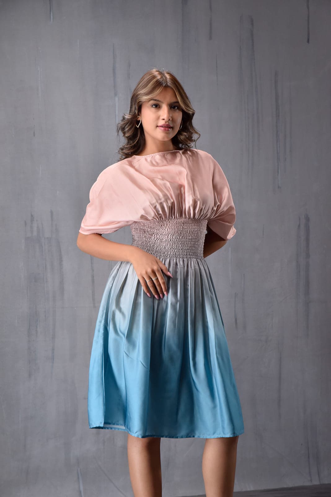 Ombre short dress