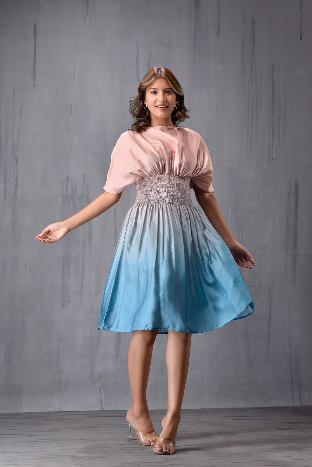 Ombre short dress