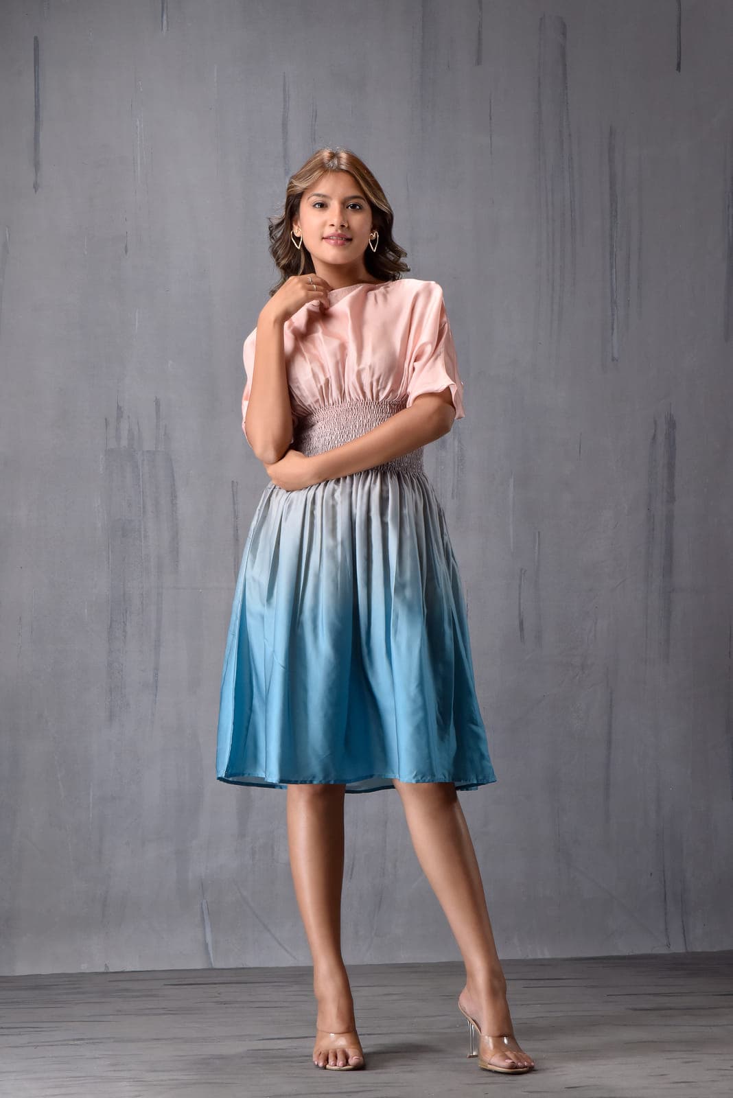 Ombre short dress