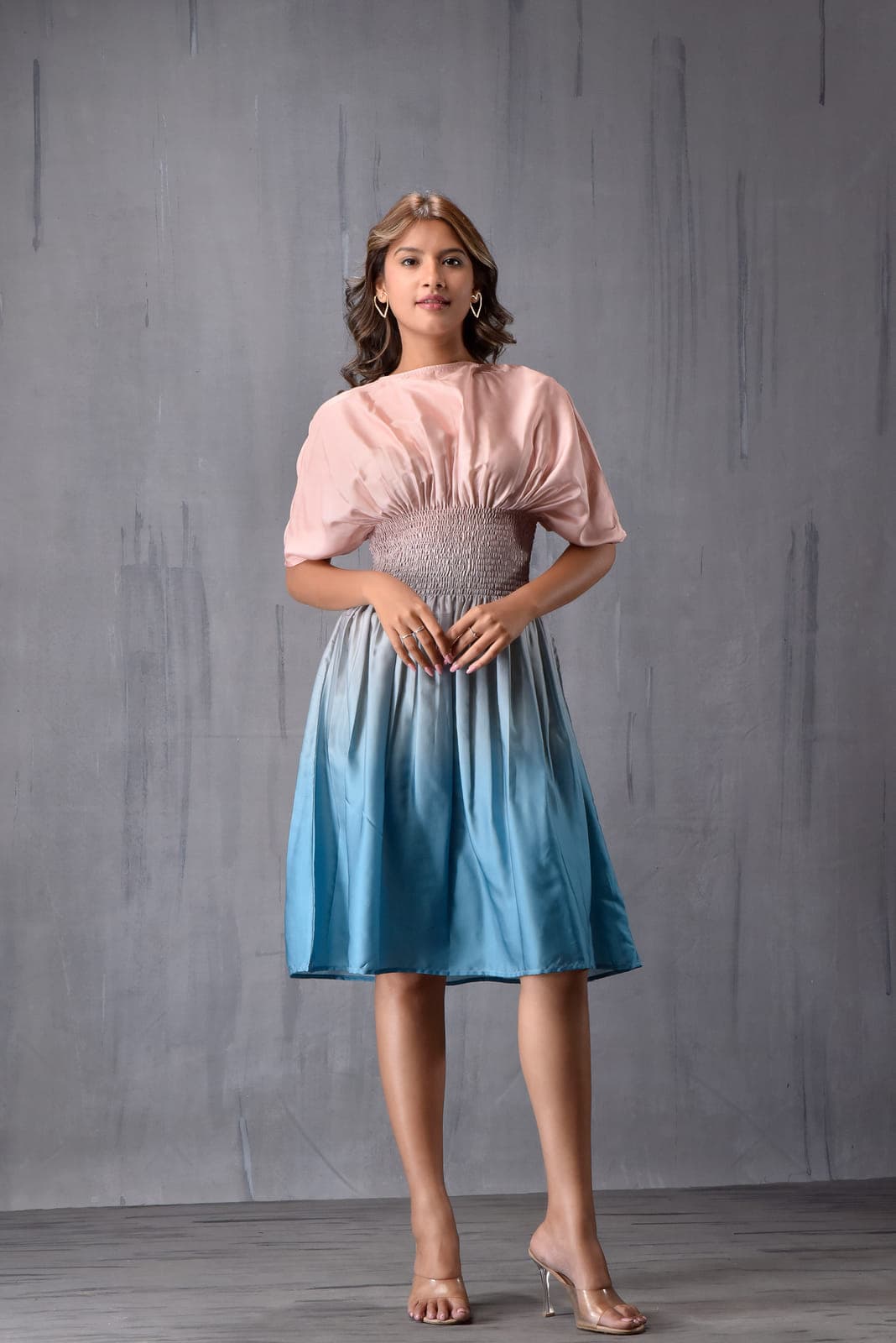 Ombre short dress