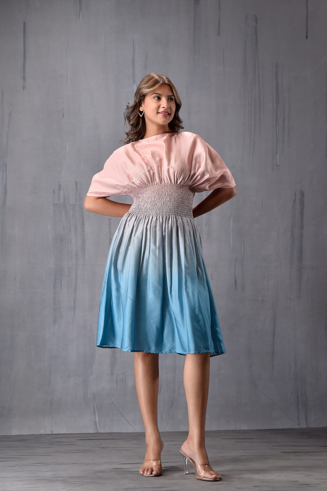 Ombre short dress