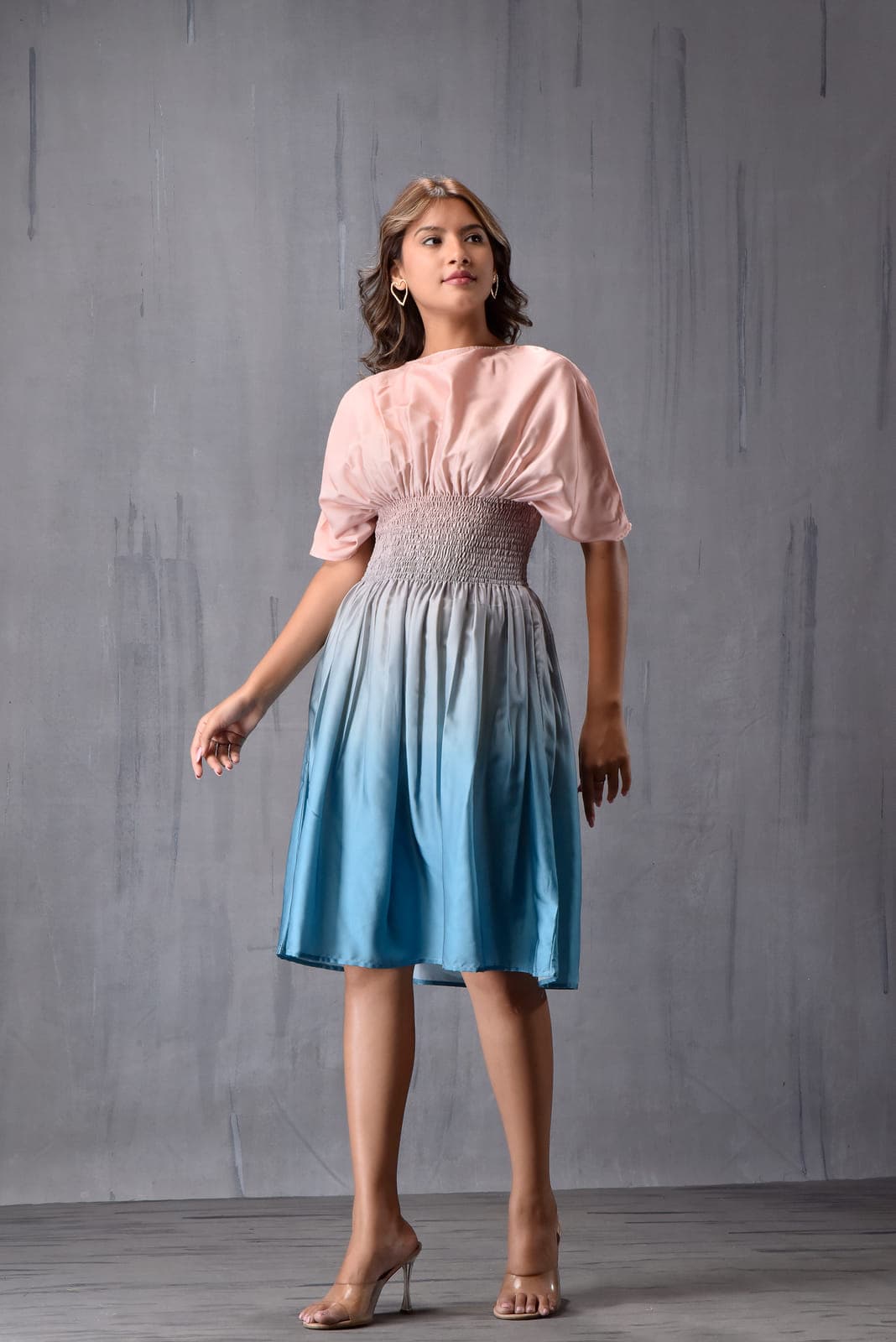 Ombre short dress