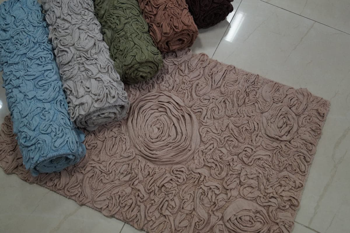 Flower Cotton Soft Rug