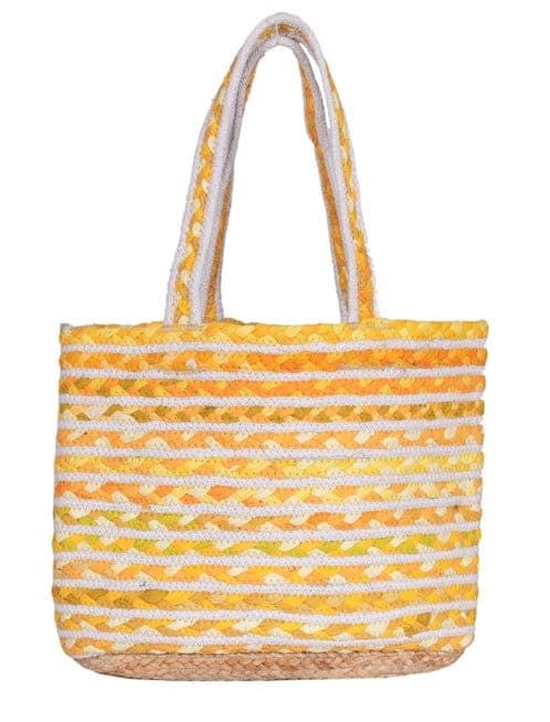 Recycle Cotton Jute Beach Bag