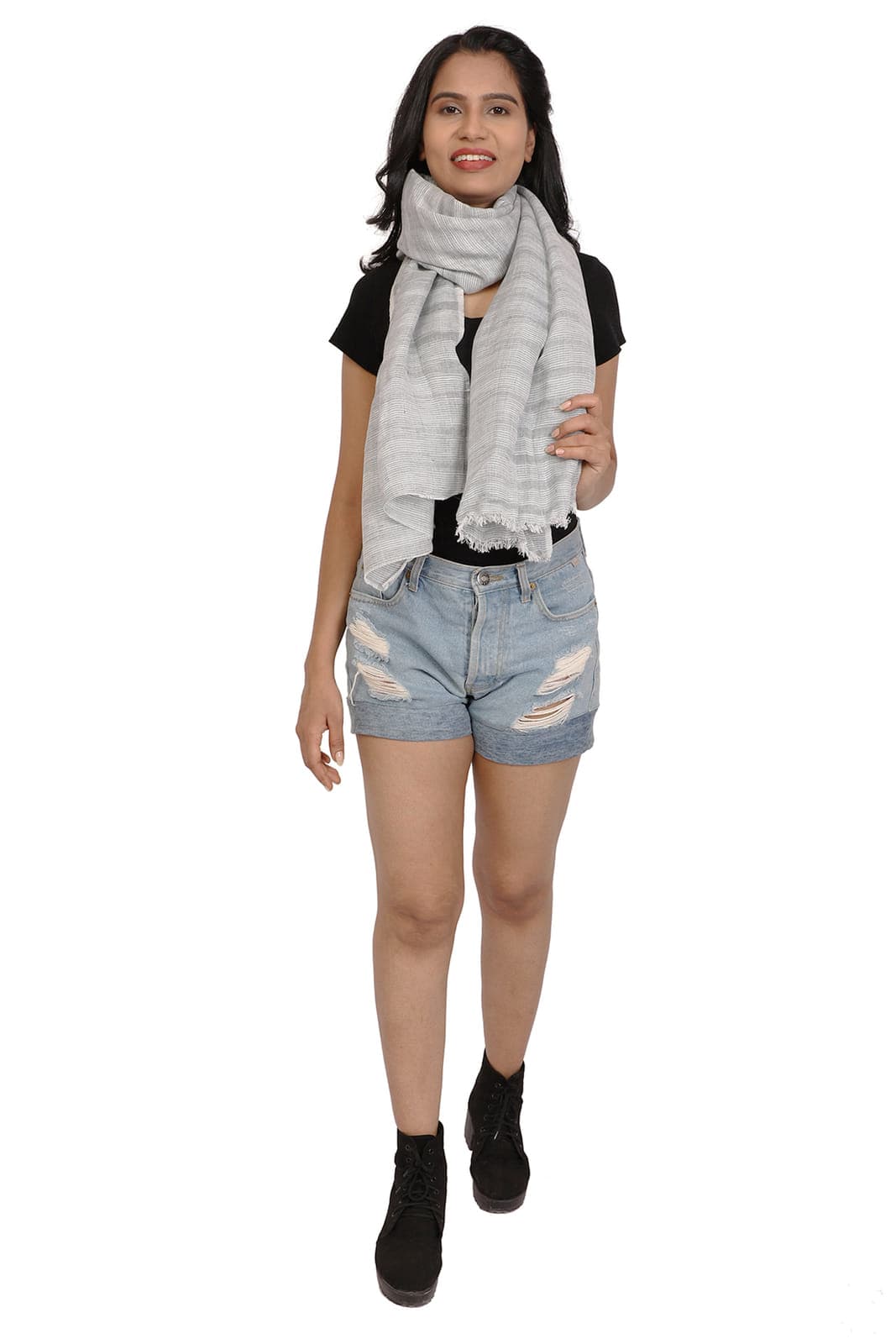 Linen varsha scarf