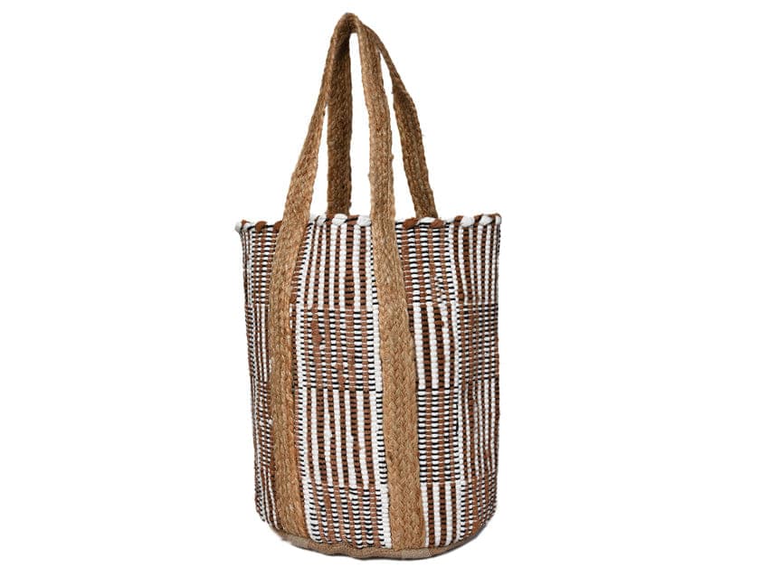 Wild weave cotton jute bag