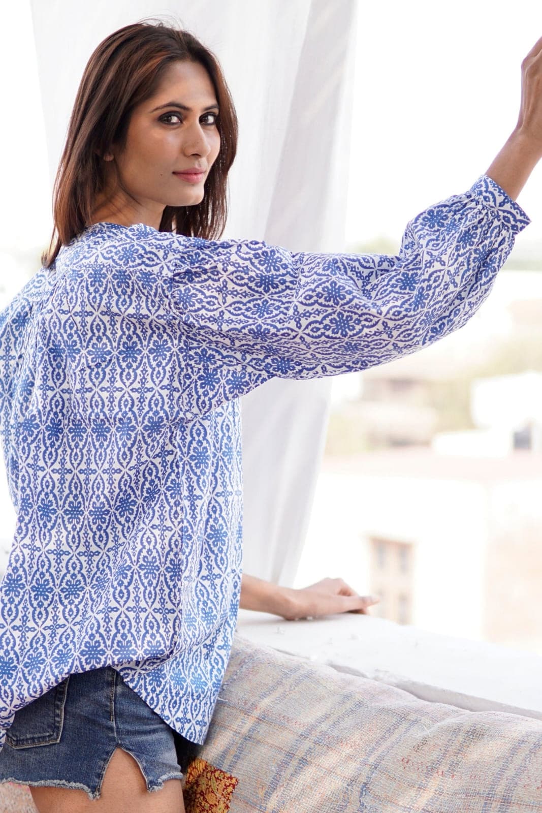 Boho summer blouse for women Orla