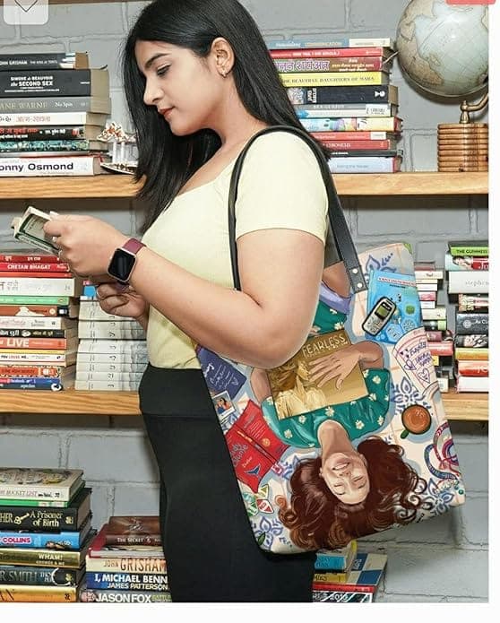 Concepts Multi Women Printed Canvas Tote Bag