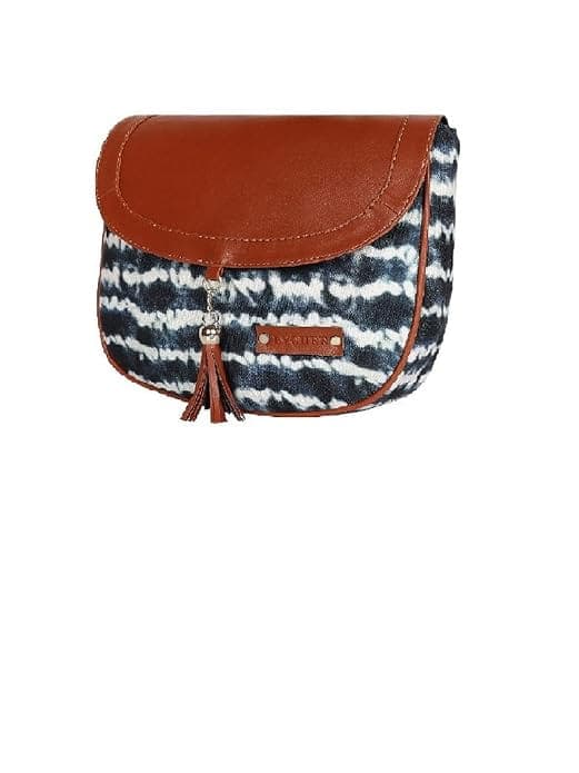 Tie Die Canvas Printed Women Sling Bag