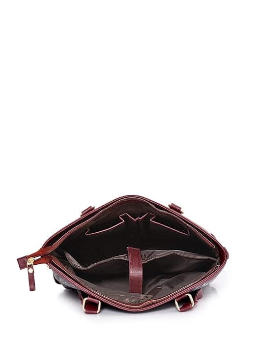 Grey Base Floral Print Canvas PU Bag