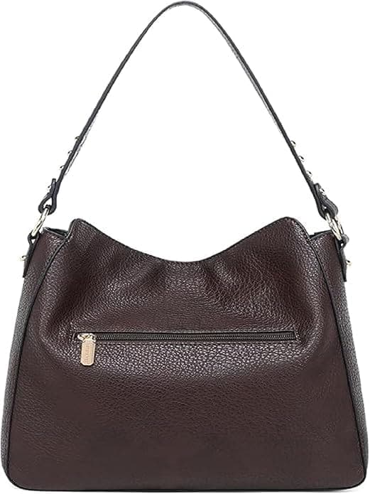 Brown Color Vegan PU Women Bag