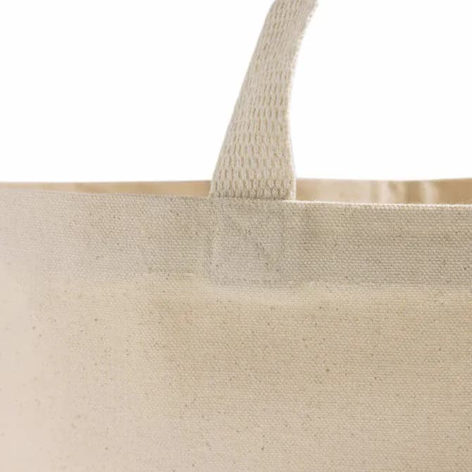 Cotton Plain Grocery Shopping Bag  
