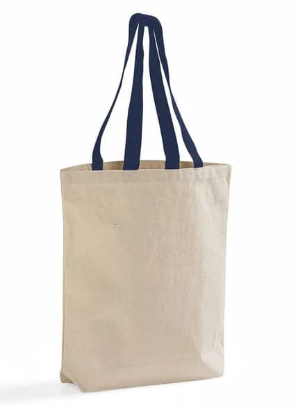 Color Handle cotton grocery shopping bag