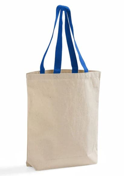 Color Handle cotton grocery shopping bag