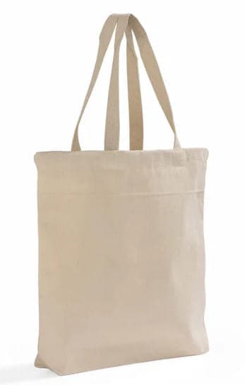 Denim cotton grocery shopping bag