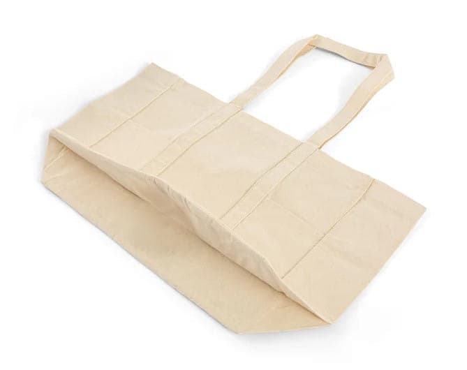 Mini front pocket canvas grocery bag