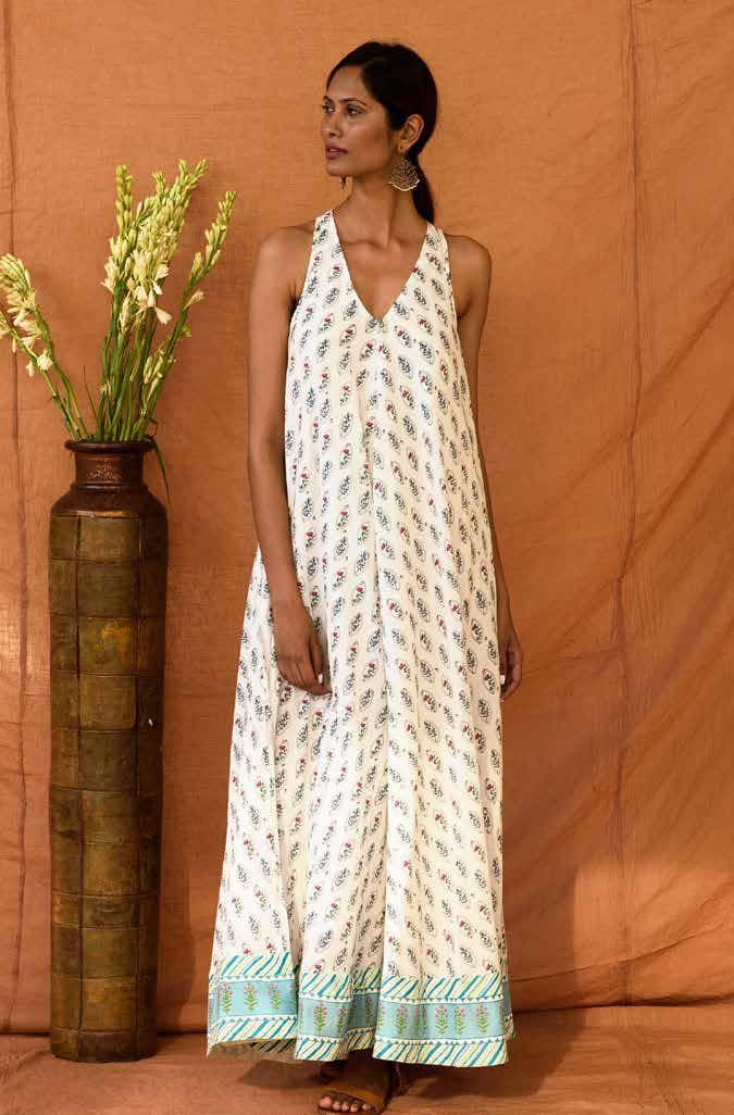 GORGEOUS COTTON MAXI DRESS