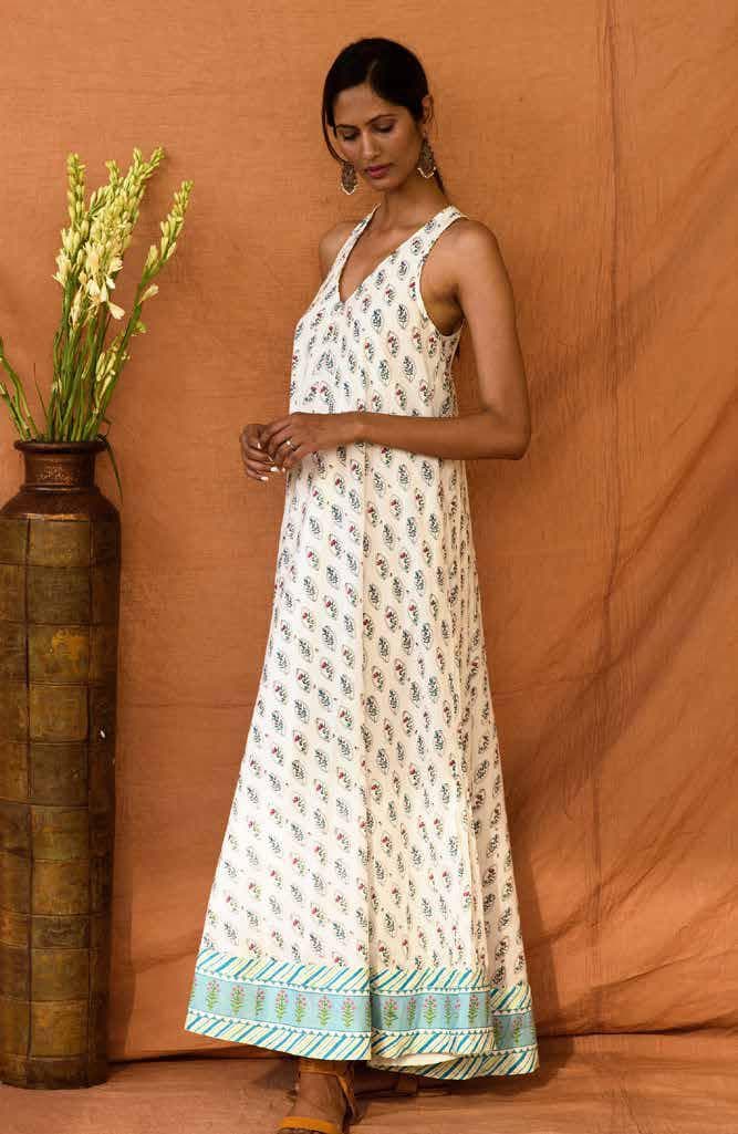 GORGEOUS COTTON MAXI DRESS