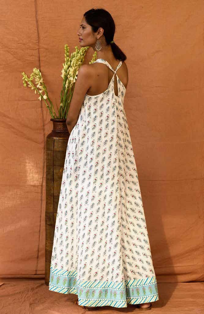 GORGEOUS COTTON MAXI DRESS