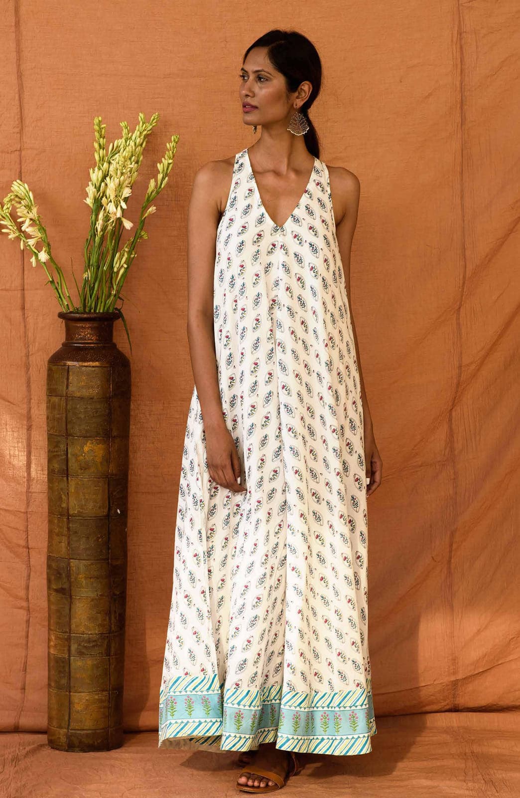 GORGEOUS COTTON MAXI DRESS