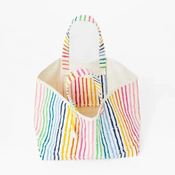 Beach Stripes Tote - Multi