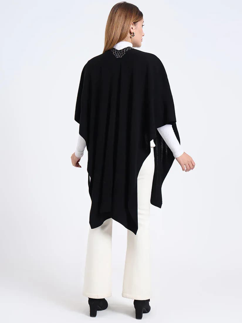  Midnight Hexa Embellished Cape