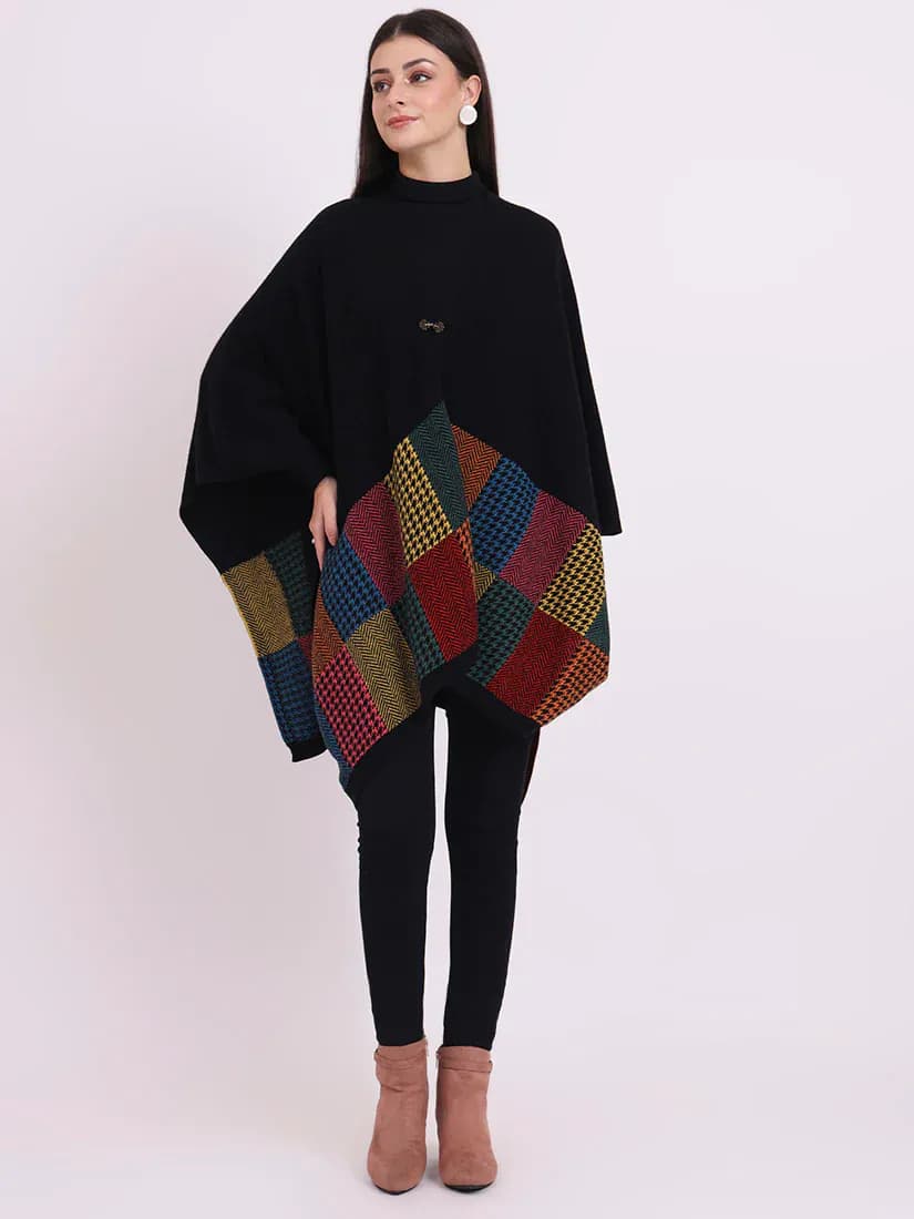  Nocturne Patchwork Cape