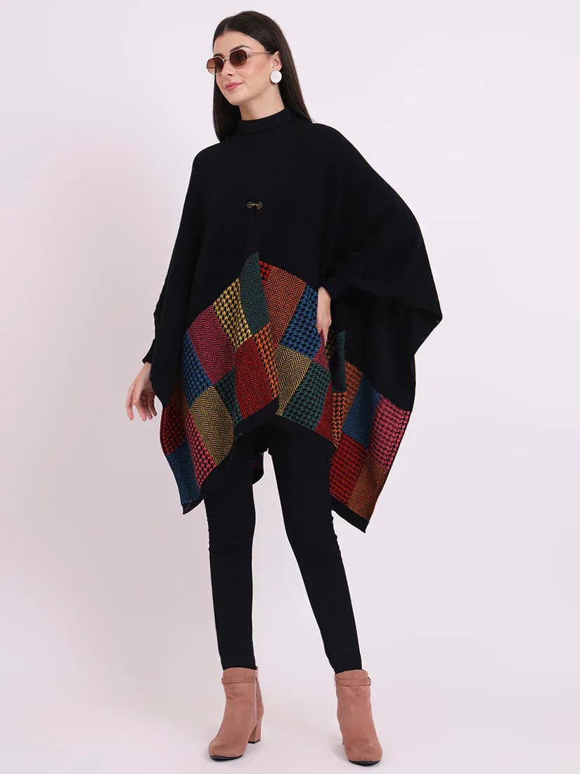  Nocturne Patchwork Cape