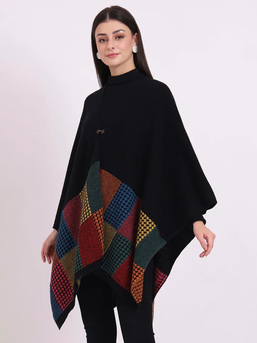  Nocturne Patchwork Cape
