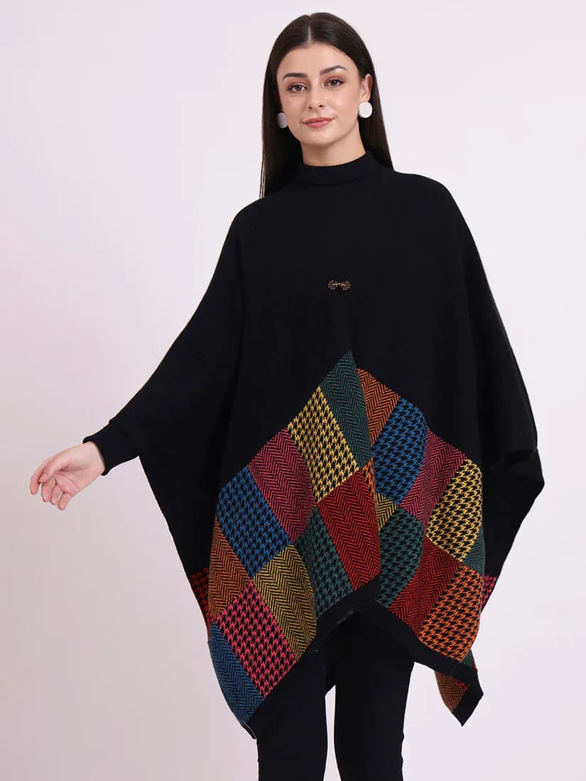  Nocturne Patchwork Cape